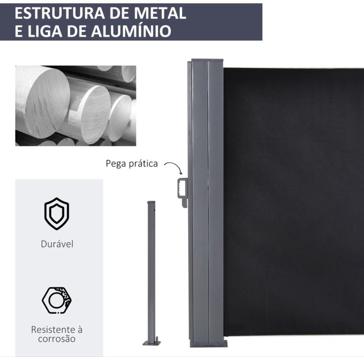 Protecao de vento para jardim/piscina