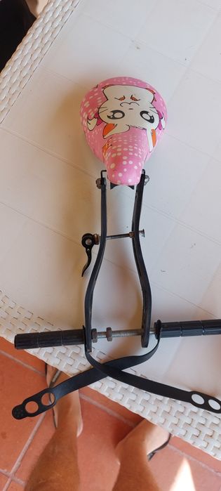 Banco de criança para bicicleta adulto