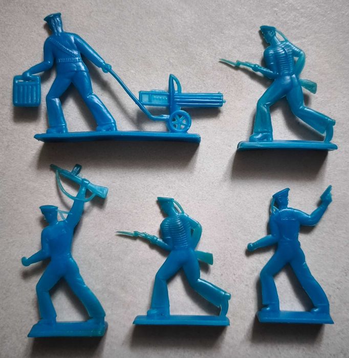 Солдатики СССР - матросы (5 шт. в лоте) - 1