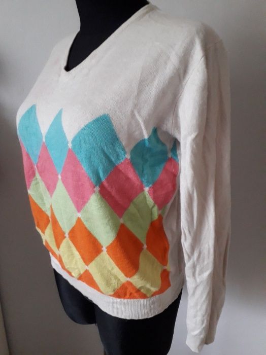 Sweterek GC Fontana Cashmere Rozm. M Kaszmir+Jedwab