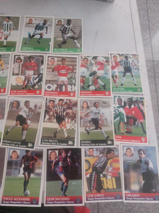 40 cromos variados epoca 96/97