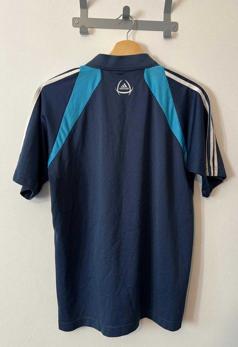 2004/2005 Olympique Marseille Adidas Polo Shirt Vintage Jersey - Small