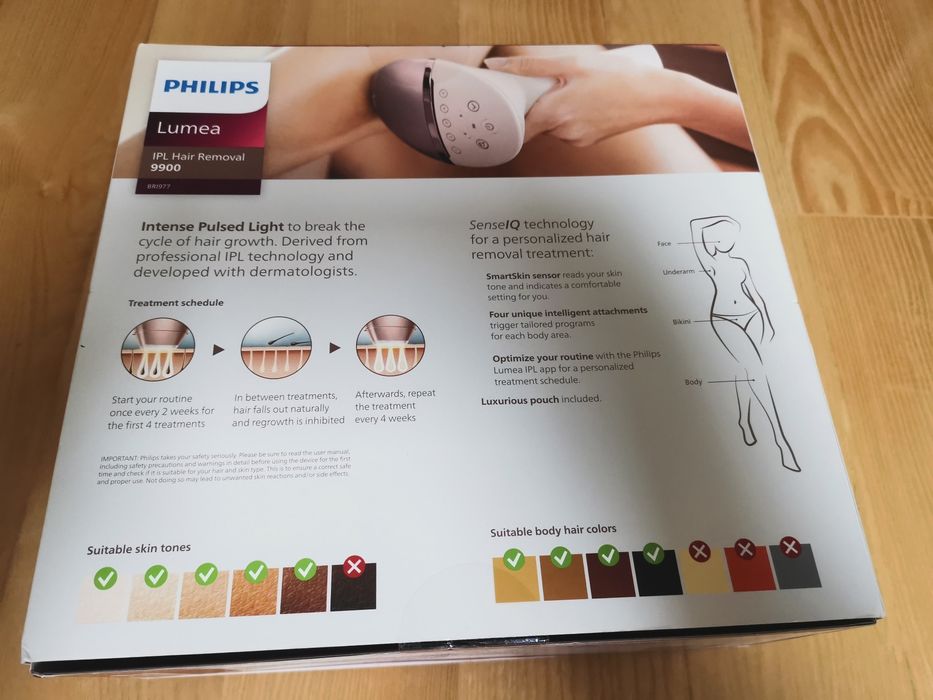 Depilator na prezent Philips Lumea 9900