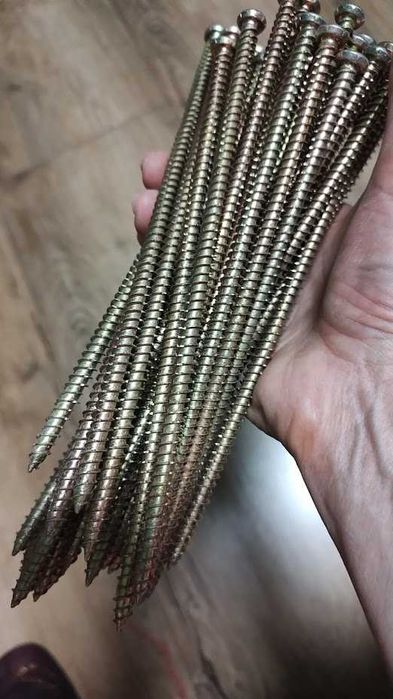 Турбовинт 202 мм, диаметр 7,5, материал - сталь, покрытие - цинк