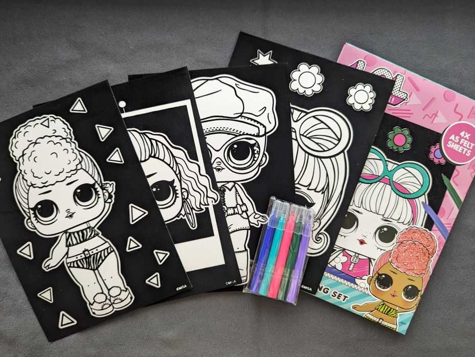 Мозаика наклейки ЛОЛ раскраски