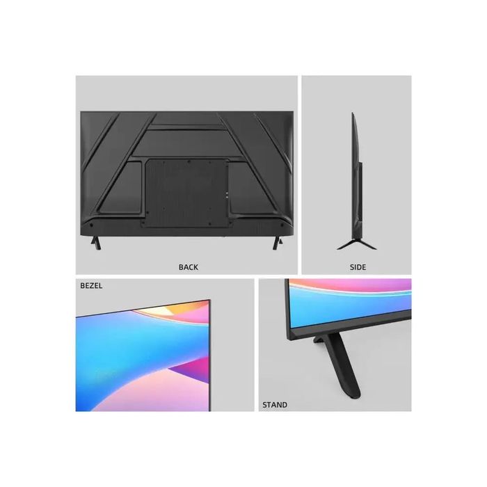 Телевізор CHiQ U43M10V 43″ 4K UHD Google TV HDR10 Wi-Fi Chromecast 60 Гц