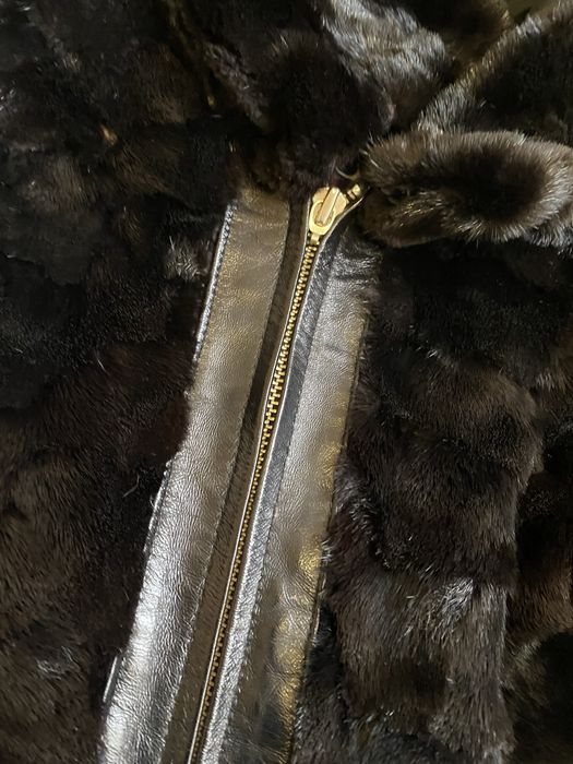 Норковый полушубок