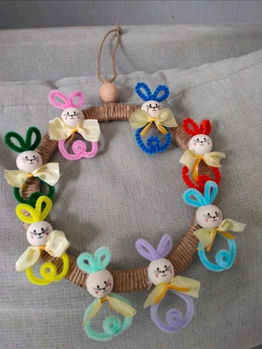 Ozdoba wisząca Wielkanoca Ręcznie robiona hamdmade