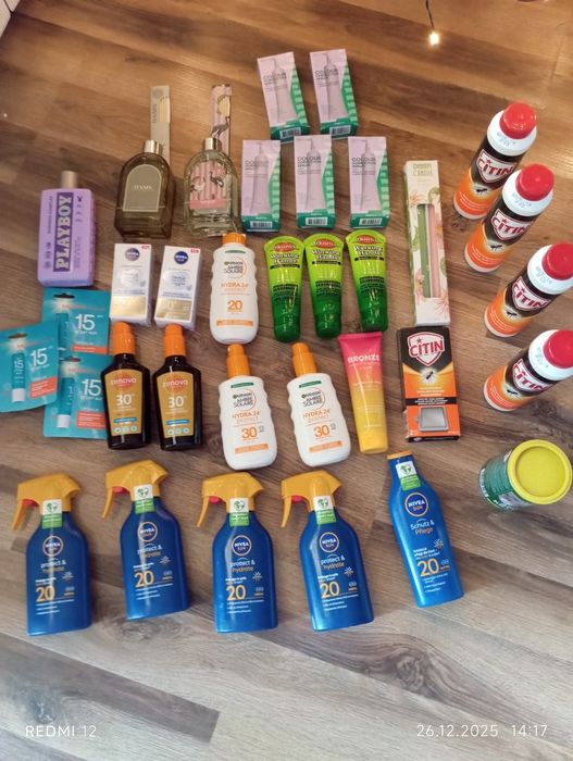 Zestaw kosmetyków i chemii. Nowe. Do odsprzedaży.