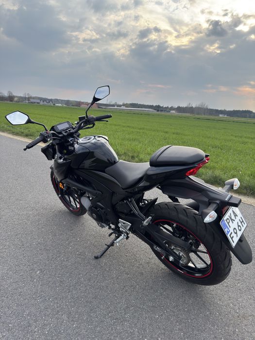 Suzuki GSX-S125 2024 • 700 km • Stan bdb • Titan Black • A1/B