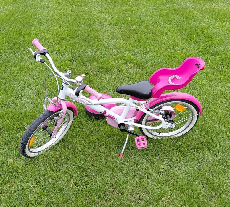 Rower dziecięcy 16" BTWIN 500 Doctorgirl Decathlon 16 cali B-twin