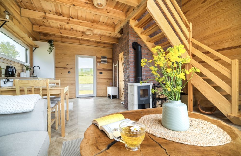 Domek na ferie  Warmia i Mazury kominek balia wyłączność jeden