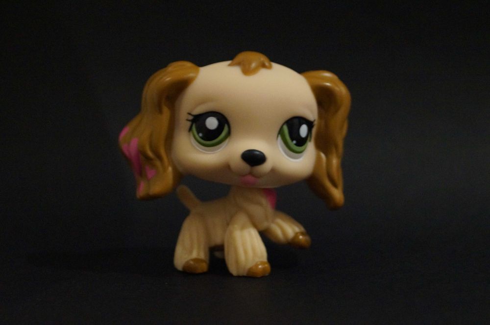 Littlest Pet Shop spaniel #1963 LPS 100% oryginalny pop oryginał Nintendo main 5