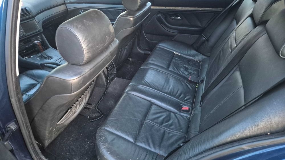 Części BMW E39 528i 2.8i M52 193KM Cała na części Biarritzblau