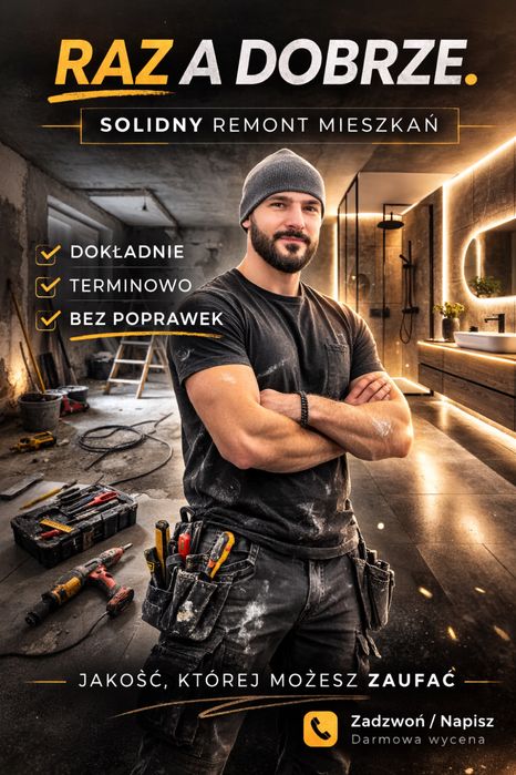 Szpachlowania, profesionalny Remont Mieszkań