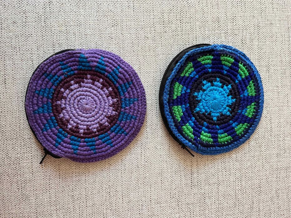 Conjunto Exclusivo 2 Bolsinhas Crochet Guatemala