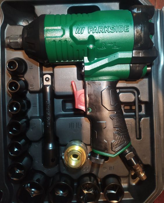 Chave de impacto pneumatica Parkside (Nova)