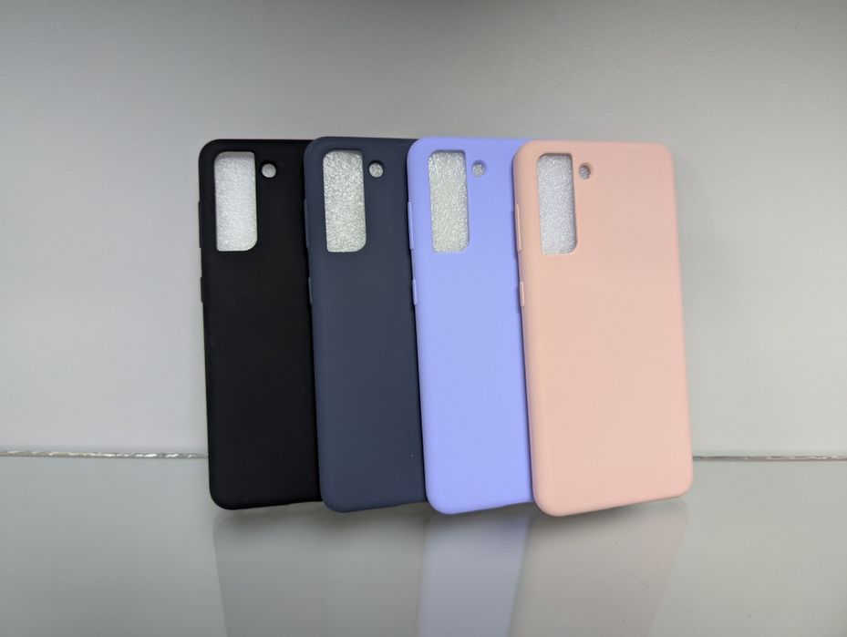 Топ! Samsung S21 Противоударный чехол Софт Тач чохол мікрофібра