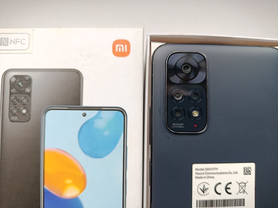 Redmi note 11,4/128gb nfc