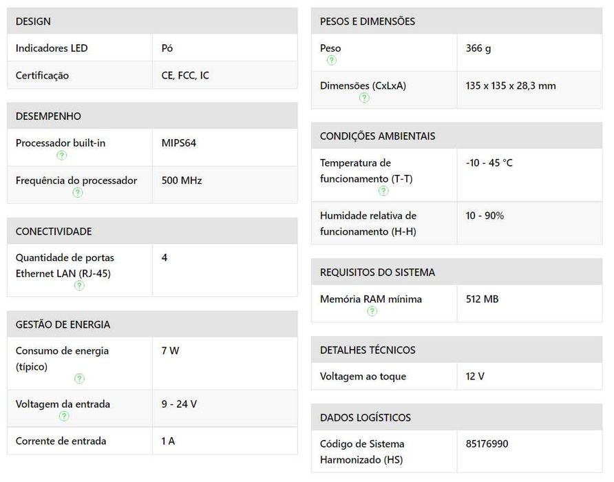 Ubiquiti Networks USG gateway/controller (USG)
