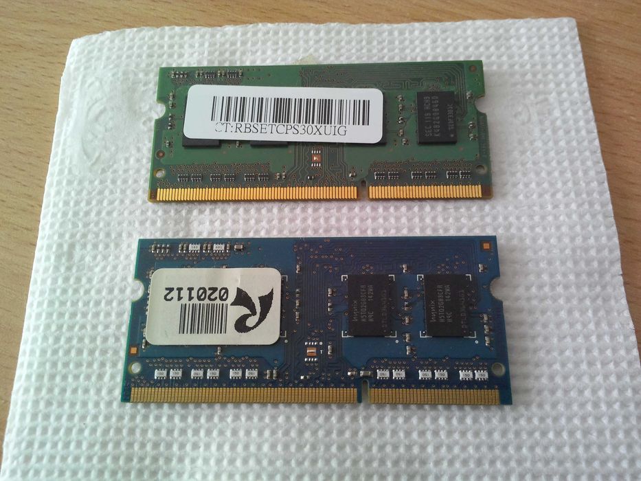 ПРОДАЖ: планка пам‘яті Hynix So-DIMM DDR3 2GB PC3-10600S-09-11
