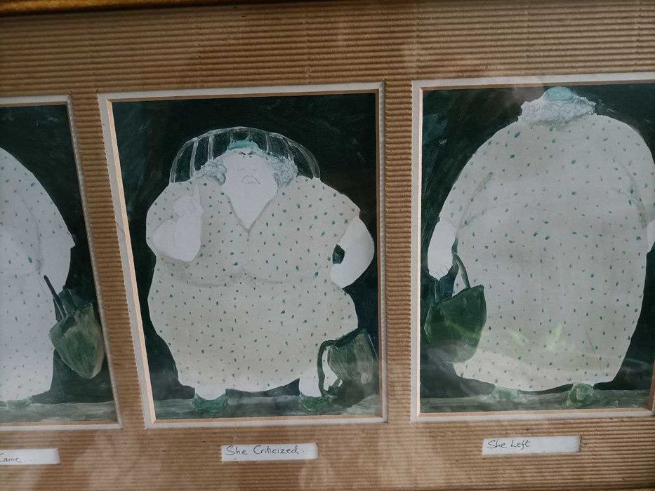 Еріка Оллер - Лімітований тираж - " Принт у рамці