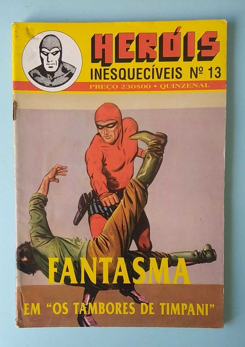BD "Heróis Inesquecíveis" Fantasma, Mandrake, Flash Gordon e outros.