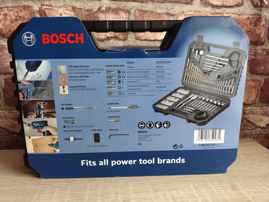 Zestaw akcesoriów BOSCH 103 elementy !