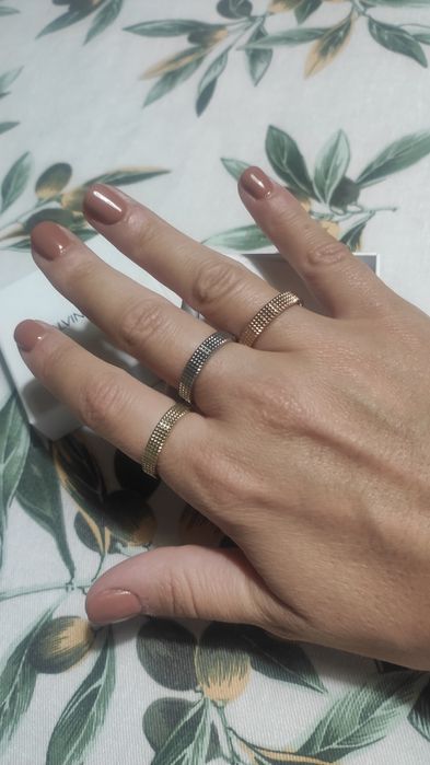 Conjunto 3 aneis Calvin Klein