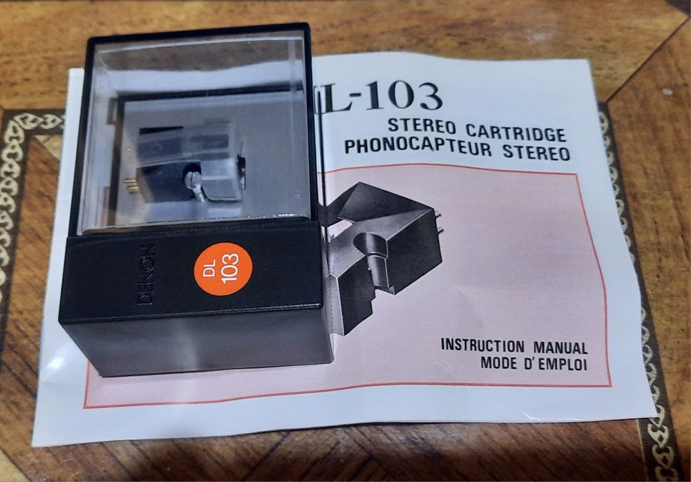 Denon DL-103, головка звукоснимателя.