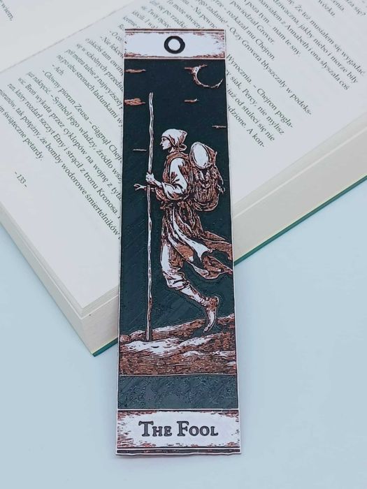 Zakładka do książki Tarot - 0 THE FOOL / GŁUPIEC