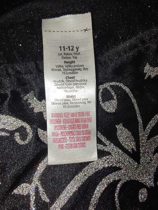 Сукня святкова дитяча вiдьма