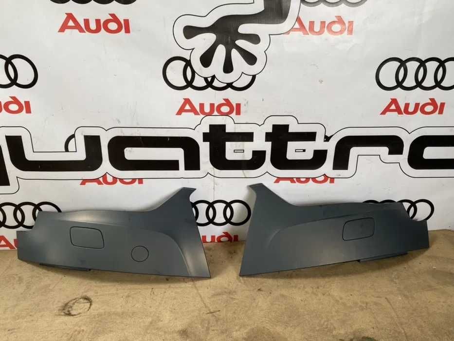 Бампер половинка Audi A4 B8 allroad 12-16 год рестайл