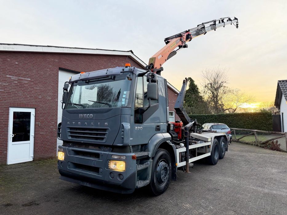 IVECO STRALIS GRUA PK16500 AMPLIRROLL APENAS 237.000km ##OPORTUNIDADE#