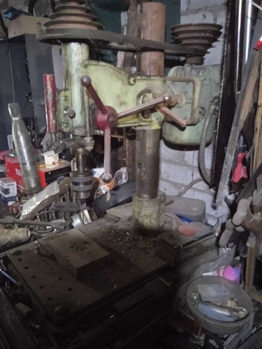 Станок сверлильный рабочее состояние