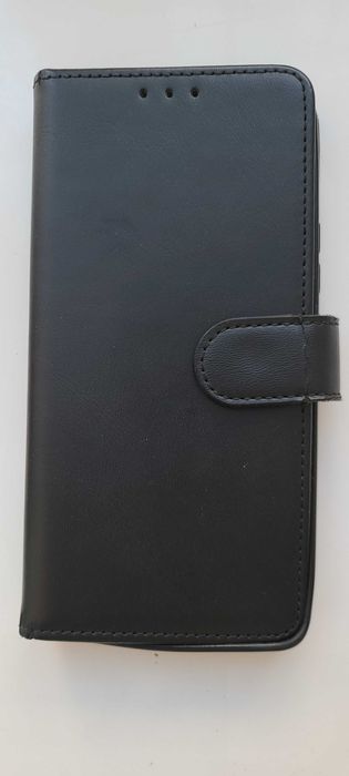 кожаный чехол книжка на Xiaomi Redmi Note 13 Pro+