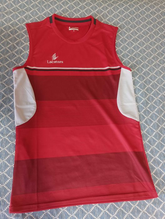 Camisola Alças Treino Corrida - Lacatoni