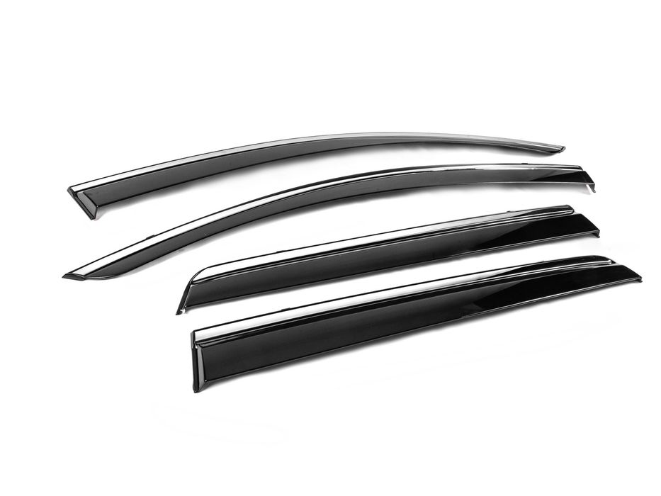 Fiat Freemont 2011-2016 Вітровики з хромом Niken (4 шт)