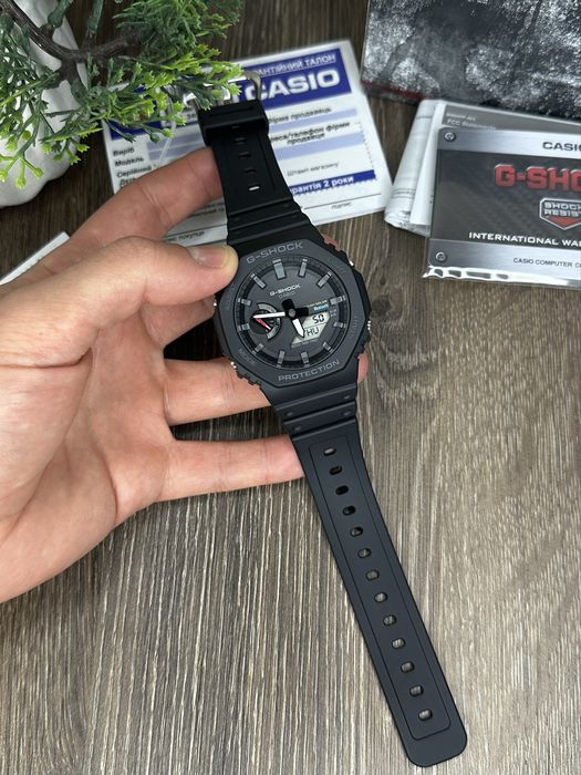 З гарантією / новий оригінальний годинник Casio G-Shock GA-B2100-1A