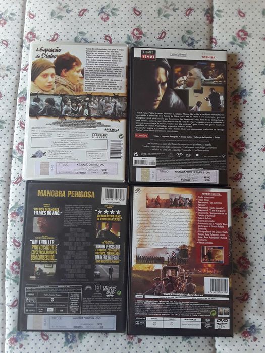 12 dvd's originais