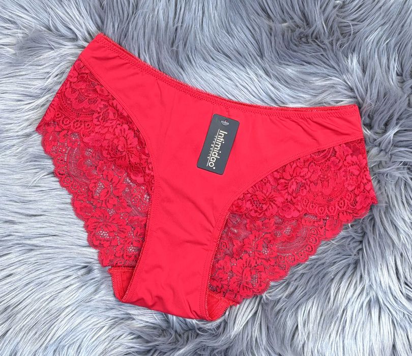 S 36 Intimidao Majtki koronkowe figi damskie ala stringi