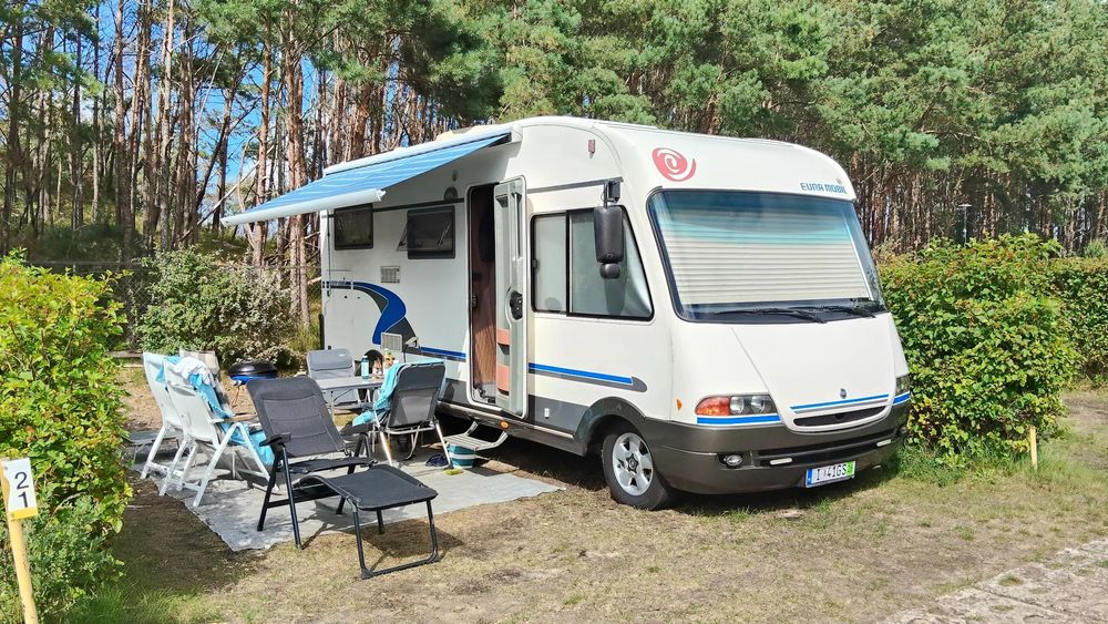 Fiat Ducato  2004 'EURA MOBIL 660HBL' 2x Klima, Hak, Całoroczny
