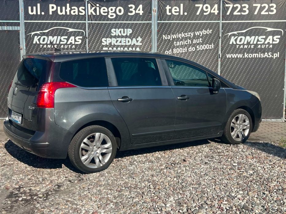 Peugeot 5008 1.6 Benzyna 156km • PANORAMA • KLIMA • tempomat • 6 biegów