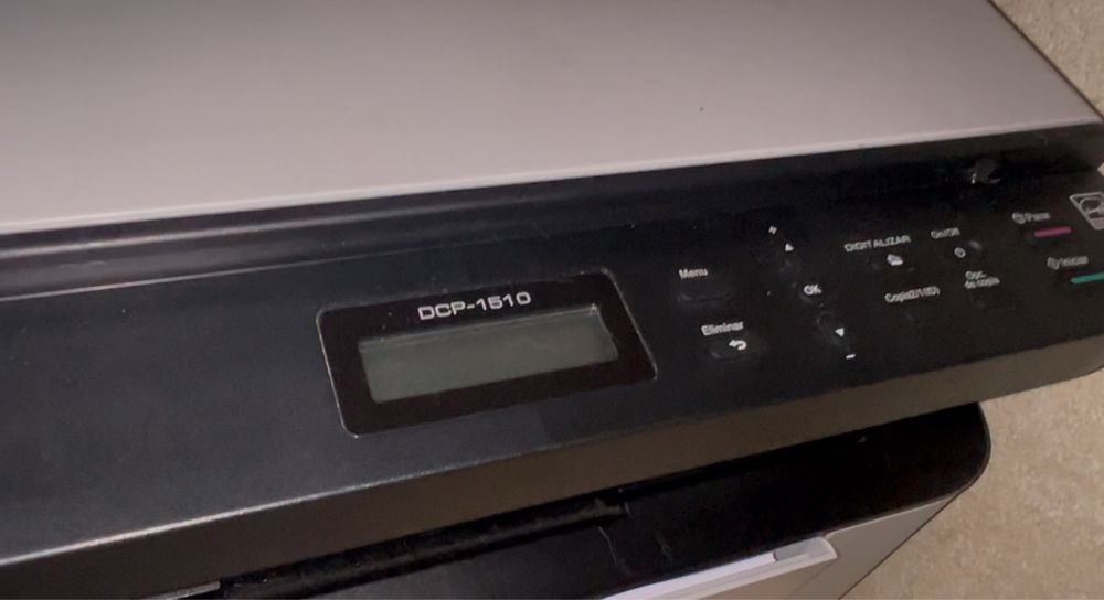 Impressora Brother DCP-1510 – Laser monocromática multifunções