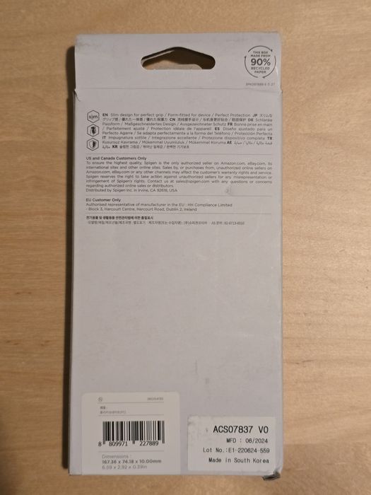 Etui Spigen Airskin do Samsung Galaxy Z Flip 6 Z Flip 7 FE Zero One