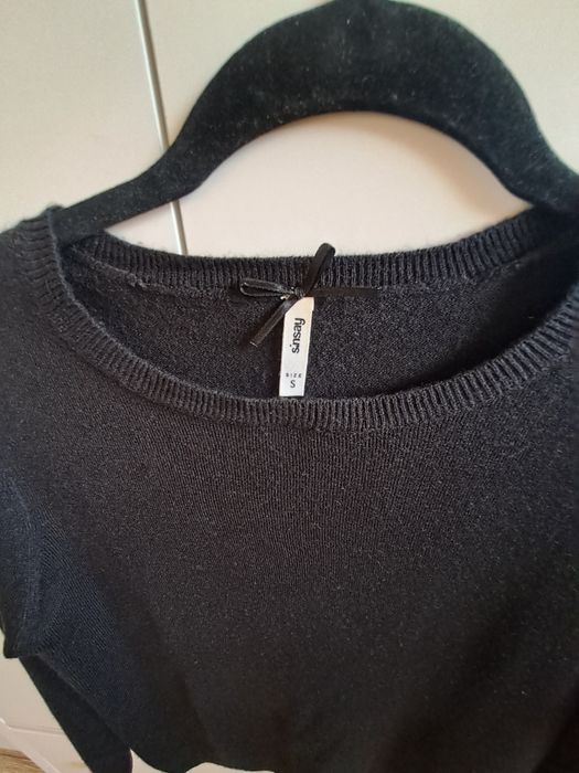 Sweter Sinsay roz S + spodnica Orsay roz S