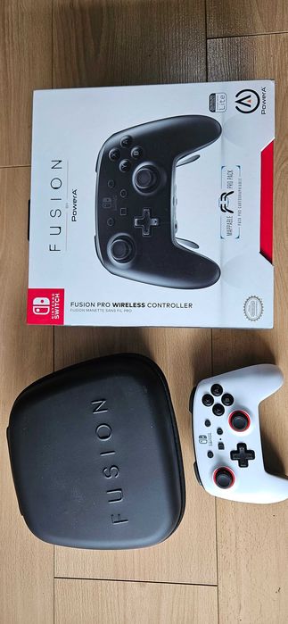 Comando PowerA Fusion Pro Preto (Nintendo Switch)