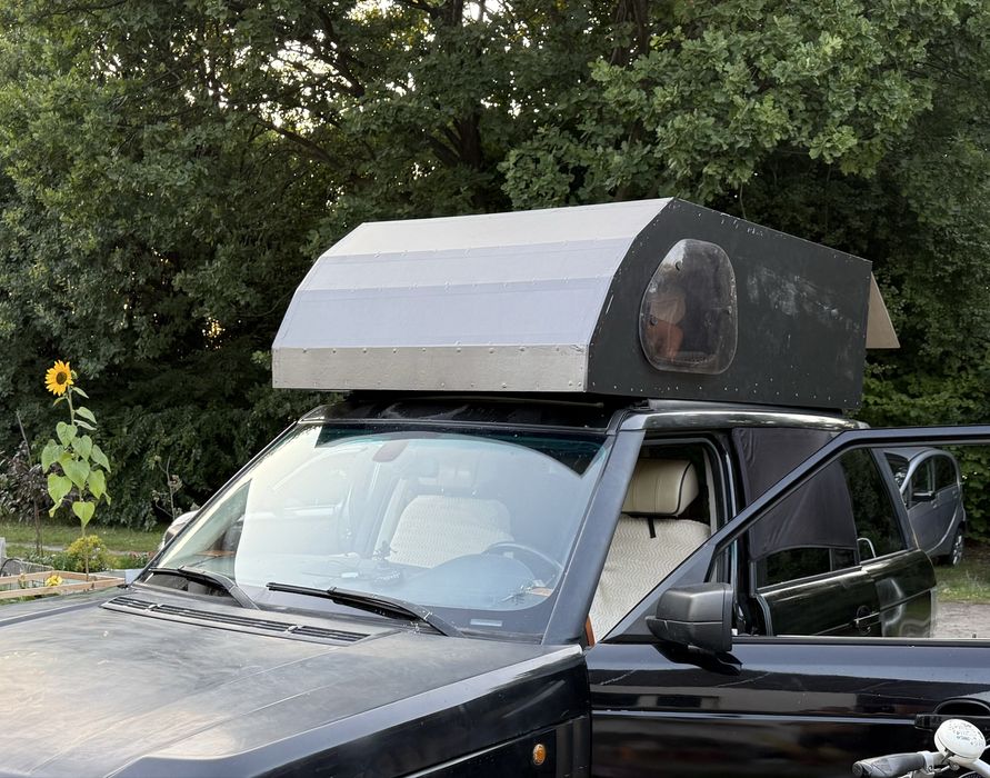 Land rover Range rover Box spanie diy L322 minikamper