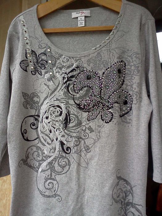 Футболка сіра 52 розмір (100% cotton)