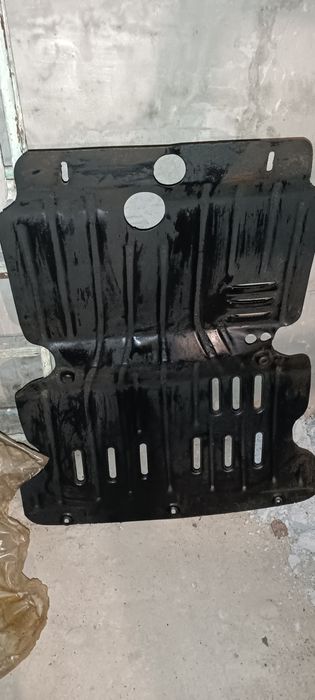 Защита двигателя на Mitsubishi padjero sport 2